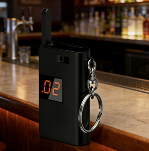 Alcootest Airsense BAC en forme de porte-clés, ultra-portable, capteur à pile à combustible, batterie au lithium, temps de réponse de 1 seconde, testeur d'alcool - Product Image 6