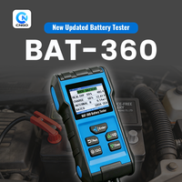 BAT-360 Tragbarer Batteriedetektor, Hergestellt aus säurebeständigem ABS-Kunststoff, sicher und langlebig für den Langzeitgebrauch.