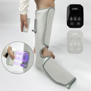 Masajeador de piernas térmico OEM con controlador desmontable para pantorrilla, pie, rodilla, muslo, dispositivo de terapia de compresión de aire ajustable - Product Image 1
