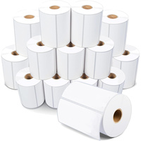 Rouleau d'étiquettes à code-barres 3x1 pouce, autocollant thermosensible, rouleau de papier thermique pour utilisation en supermarché