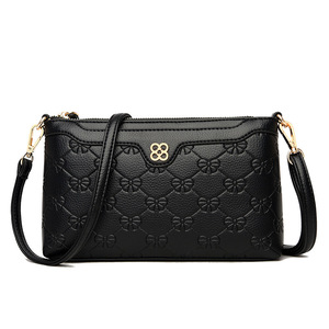 New Crossbody Women's Shoulder Bag Women's Small <b>Square</b> Bag Fashion PU Leather Women's Bag - Product Image 1