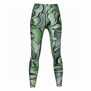 Leggings décontractés à motif solide pour femmes de nouveau style Sublimation vente chaude vêtements de yoga à bas prix - Product Image 1