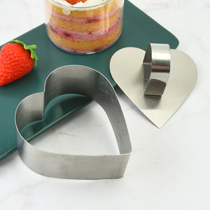 Molde <span class=keywords><strong>de</strong></span> Pastel Antiadherente <span class=keywords><strong>de</strong></span> Acero Inoxidable, Anillo <span class=keywords><strong>de</strong></span> Mousse con Tapa <span class=keywords><strong>de</strong></span> Empuje, Molde <span class=keywords><strong>de</strong></span> Forma Múltiple para Hacer Queso, Herramientas para Hornear - Product Image 3