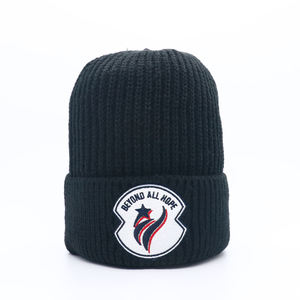 Custom High Quality Embroidery Fisherman Beanie <b>Hats</b> for Adults Winter Image Style With Printing Pattern for Beach Use - Product Image 6