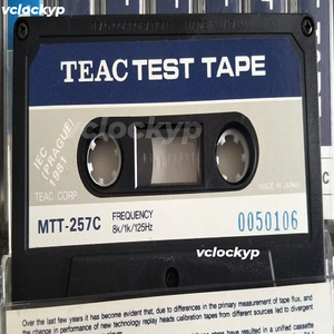 1PC TEAC MTT-257C Bande de test de fréquence 8K/1K/125HZ Nice - Product Image 3