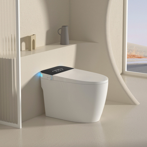Inodoro Inteligente Moderno sin Contacto, de Una Pieza, con Bidé y Descarga Automática, con Sensor de Pie, para Venta al por Mayor en América del Norte - Product Image 1