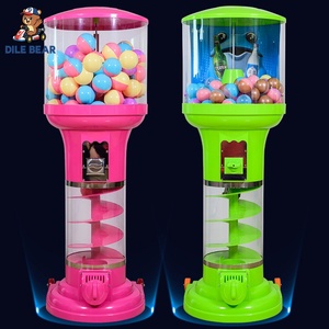 Distributeur de bonbons hélicoïdal orbital à <span class=keywords><strong>globe</strong></span> transparent pour clubs d'enfants, centres de jeunesse et salles communautaires - Product Image 1
