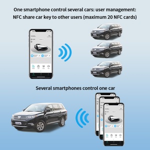 EASYGUARD Digital Smartphone Key <b>Dummy</b> Key Start With NFC Unlock/Lock Fit for Cars With Turn Key Start DC12v - Product Image 6