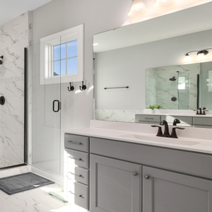 Proveedor vietnamita ofrece tocador de baño RTA de estilo europeo de alta calidad hecho de madera contrachapada y tablero de melamina - Product Image 4