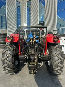 Fabbrica a buon mercato 2WD 4WD Mini trattore <span class=keywords><strong>rosso</strong></span> 35HP 30HP 25HP motore Diesel 50HP tosaerba compatto con pompa Core cambio - Product Image 2