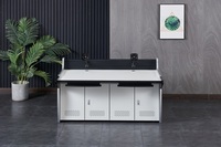 Poste de Travail Ergonomique pour Centre de Commande de la Circulation avec Système de Câblage Intégré – Station d'Intégration OEM/ODM