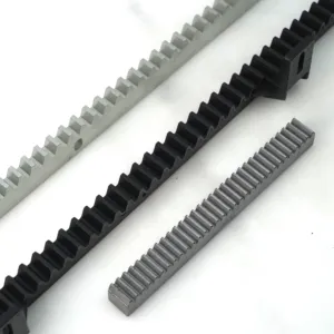 nylon CNC rack gears and galvanized steel gear rack and pinion gear