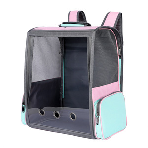 Factory direct supply, portable pet <b>backpack</b> for <b>cats</b>, comfortable, breathable, and spacious. - Product Image 4