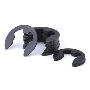1.2mm-30mm nero molla in acciaio DIN 6799 rotore Clip E-Clip anello di fissaggio esterno Clip - Product Image 4