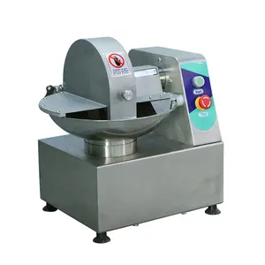 cheaper price meat bowl lid cutter 5l table top bowl machine