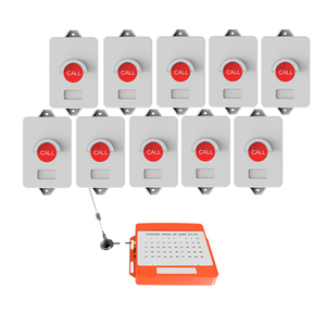 Sistema de Llamada Inalámbrico para Ascensores, Botón de Llamada, Timbre de Largo Alcance para Más de 50 Pisos, Sistema de Llamada para Montacargas - Product Image 1