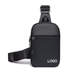 Mini sac bandoulière carré noir personnalisé pour homme et femme - Product Image 1