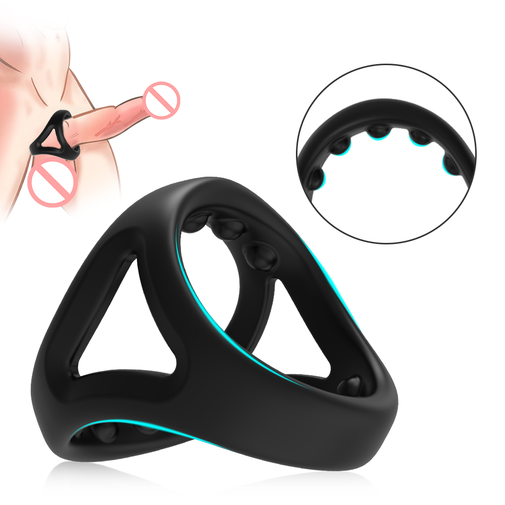 Silicone Cock Rings fr Mnner - Verzgerung der Ejakulation und Erektion