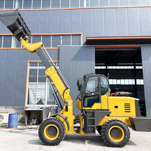 Vente directe d'usine chinoise Chargeuse sur pneus télescopique mini 4x4 pour travaux de construction Garantie 1 an avec bras télescopique - Product Image 3