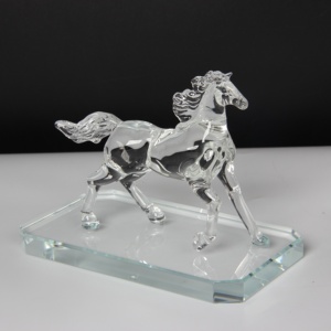 Kristallen paardenornamenten Bedrijfsgeschenken Kantoor Studie Bureaudecoraties Handwerk - Product Image 4