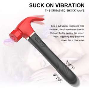 Vibrador de Masaje con Forma de Martillo para el Punto G, 10 Frecuencias de Vibración, Juguetes Sexuales para la Masturbación Femenina - Product Image 2