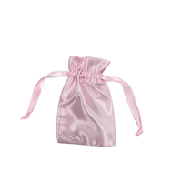 Pochette à cordon en satin écologique ZXF effet nacré 10x15cm pour bijoux, rangement domestique, sac cadeau événementiel, expédition directe usine Jiangsu