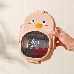 Boîte à lunch isotherme en acier inoxydable <span class=keywords><strong>de</strong></span> 900 ml, durable, motif dessin animé, pour enfants, compatible micro-ondes, avec couverts, pour l'école - Product Image 5