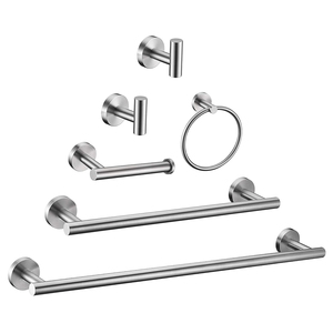 Cinese Bicromato di Potassio dell'acciaio inossidabile o in ottone Accessori Per il Bagno di Lusso 6 pcs Cina Accessorio per il Bagno Set - Product Image 1