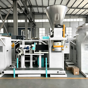 50kg Fertilizer Packing Scale Semi-Automatic Wood <b>Bagging</b> Machine with Sewing Machine - Product Image 3