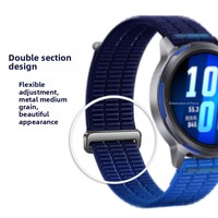 Bracelet de montre en nylon dégradé pour Huawei GT Runner 2, bracelet de remplacement 20 mm 22 mm
