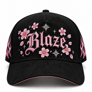 Gorra de Béisbol BSCI Negra de Gamuza de 5 Paneles, Gorra Ajustada de Alta Calidad con Visera Curva y Logotipo Bordado - Product Image 4