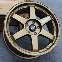 Jantes de course en alliage 15 pouces 7J ET35 4x100 pour Jazz, Fit, Swift, Polo, Vios JDM