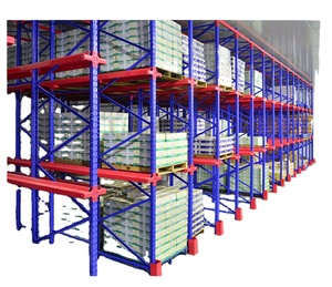 Lạnh chuỗi logistic <span class=keywords><strong>Drive</strong></span>-<span class=keywords><strong>in</strong></span> Kệ công nghiệp Rack Pallet lưu trữ giải pháp ổ đĩa trong phong cách Hệ thống kệ - Product Image 2