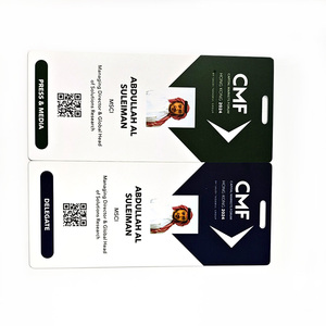 Badge Identificativo in Plastica Personalizzato per Eventi Aziendali, Tag NFC RFID Miniaturizzato per Adesioni/Ingressi, Impermeabile e Certificato ISO - Product Image 2