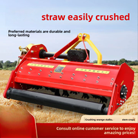 Broyeur de paille multi-cultures à entraînement par prise de force de tracteur, pour paille sèche et humide, avec lames en alliage, pour retour direct sur le champ agricole