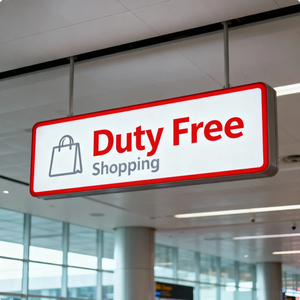 Banner per Area di Ritiro Bagagli Oversize <span class=keywords><strong>con</strong></span> Integrazione Informazioni Voli e Materiale Vinilico Resistente - Product Image 2