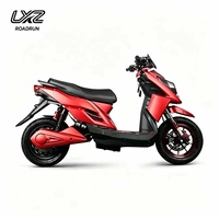 Nouvelle conception de moto électrique de tourisme pour adultes 72V, moteur puissant de 2000W, moto sportive, 80 km/h, batterie au plomb-acide/lithium, freins à disque CBS
