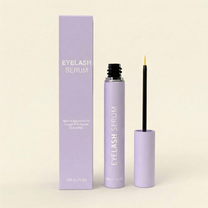 Sérum Végétalien Herbal pour la Croissance des <span class=keywords><strong>Cils</strong></span>, Hydratant, Formule Minérale Nutritive Bio en <span class=keywords><strong>Gel</strong></span> 3ml, Allongeant, Épaississant, pour des <span class=keywords><strong>Cils</strong></span> Plus Volumineux - Product Image 1