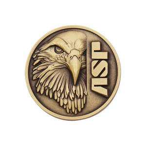 Moneta Commemorativa Antica con Logo Personalizzato Inciso in 3D, Stampa UV a <span class=keywords><strong>2</strong></span> Colori, Placcata in Rame, Regalo d'Onore Inciso, Moneta <span class=keywords><strong>da</strong></span> <span class=keywords><strong>Collezione</strong></span> - Product Image 6