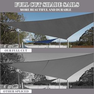 Voile d'ombrage rectangulaire 12x16FT, auvent solaire extérieur <span class=keywords><strong>pour</strong></span> patio, jardin et cour arrière - Product Image 4
