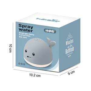 Juguete de Ballena con Luz LED y Rociador de Agua, Juguete de Plástico con Sensor de Inducción para Bañera, para Niños Pequeños y Niños, Éxito de Ventas en <span class=keywords><strong>TikTok</strong></span> 2026 - Product Image 3
