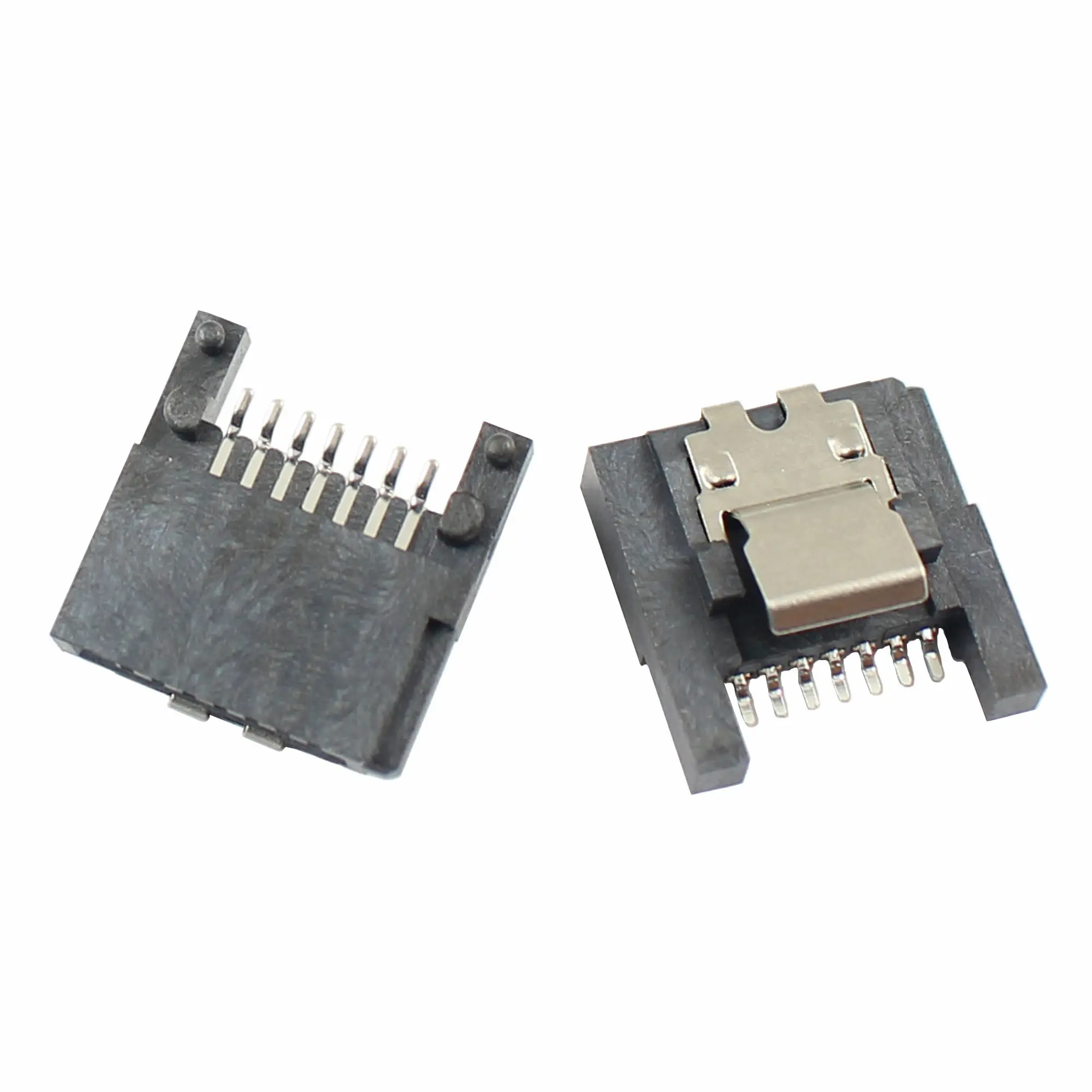 Sata 7 Pin SMT SMD Female Straight Adapter Connector For Hard Drive HDD