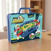 Boîte de rangement portable en plastique pour jeu de baby-foot de bureau, jouet de puzzle parent-enfant, cadeau pour les 4-6 ans
