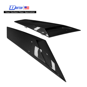 Rejillas de ventilación laterales del motor trasero de fibra de carbono seca estilo OEM para Lamborghini Aventador S LP740 2016-2021 - Product Image 1
