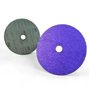 3M 1187C Herramientas abrasivas Disco de lijado de cerámica púrpura de 125mm con tela resistente para molienda de servicio medio y bajo - Product Image 4