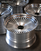 Jantes en alliage chromé forgé GREENLOOP 17-24 concaves pour BMW AUDI Tesla pour voitures de luxe avec rayons de jante 5x114.3 5x130 5x120
