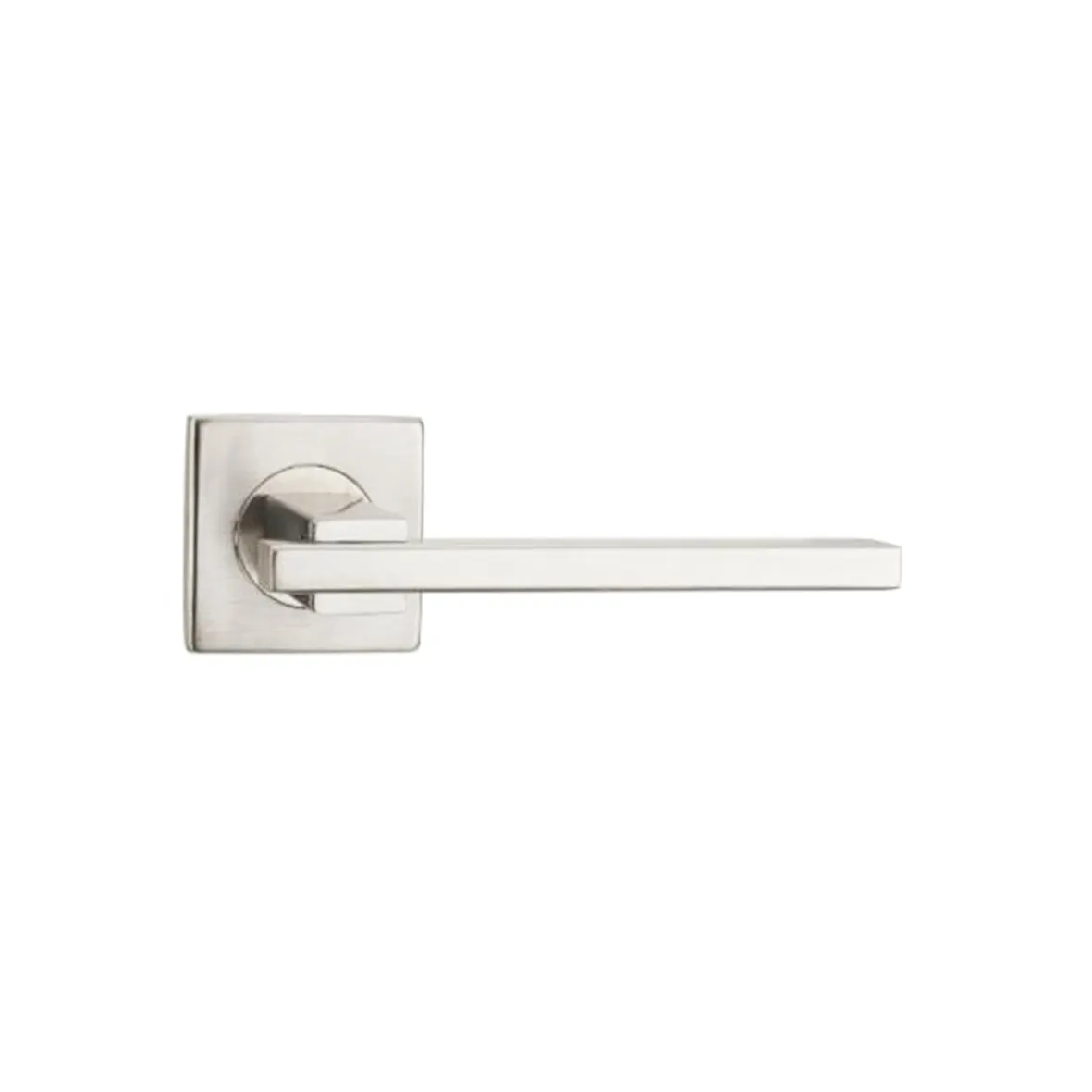 hot sale entry tube handle square stainless steel hollow lever door handle