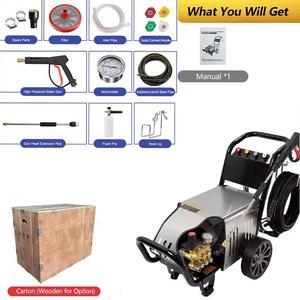 Nueva Hidrolavadora Eléctrica <span class=keywords><strong>de</strong></span> Alta Presión para Trabajo Pesado, 300 Bar, 4000 PSI, 2.2KW, Agua Fría, para Lavado <span class=keywords><strong>de</strong></span> Autos, con Certificación CE - Product Image 5
