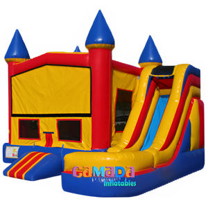 Hot Sale Inflatable <b>Slide</b> Bounce House Jumping Castle <b>Slide</b> Combo for Kids Inflatable Bouncer <b>with</b> <b>Slide</b> and Blower - Product Image 4