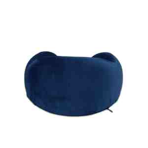 Oreiller de voyage en forme de U en mousse à mémoire de forme tricotée pour le cou, idéal pour l'avion, la voiture et le bureau - Product Image 4